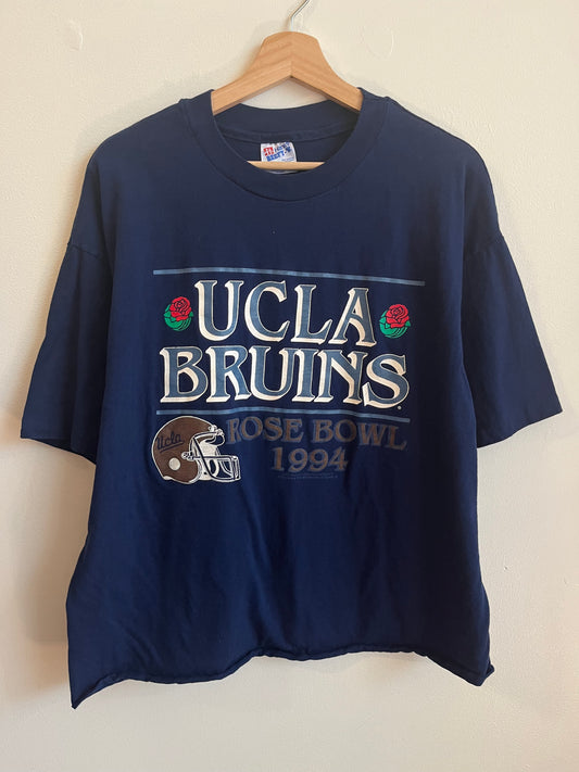 1994 UCLA Bruins Rose Bowl Vintage Cropped Tee (XL)