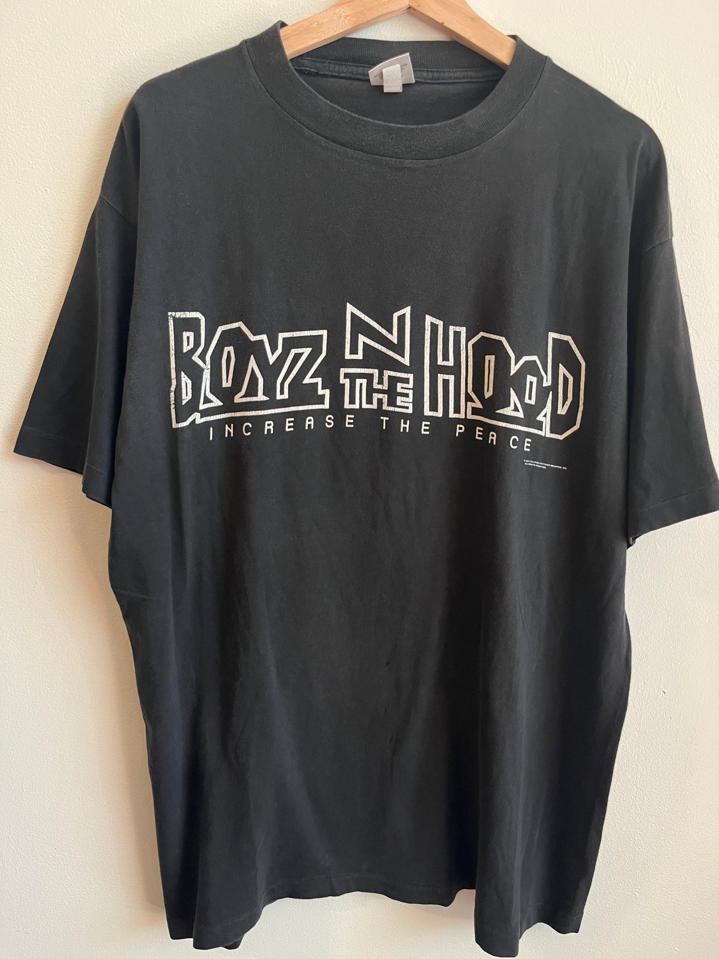 1991 Boys n The Hood Faded Movie Promo Tee (L)