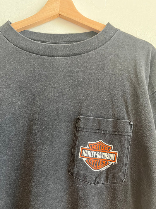 1998 Harley Davidson North Dakota Pocket Tee (XL)