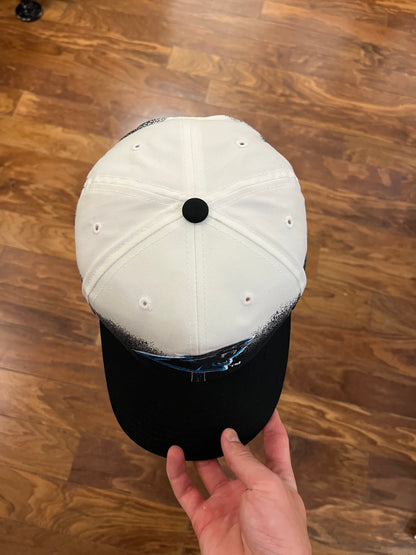 90s Carolina Panthers Splatter Logo Hat (OS)