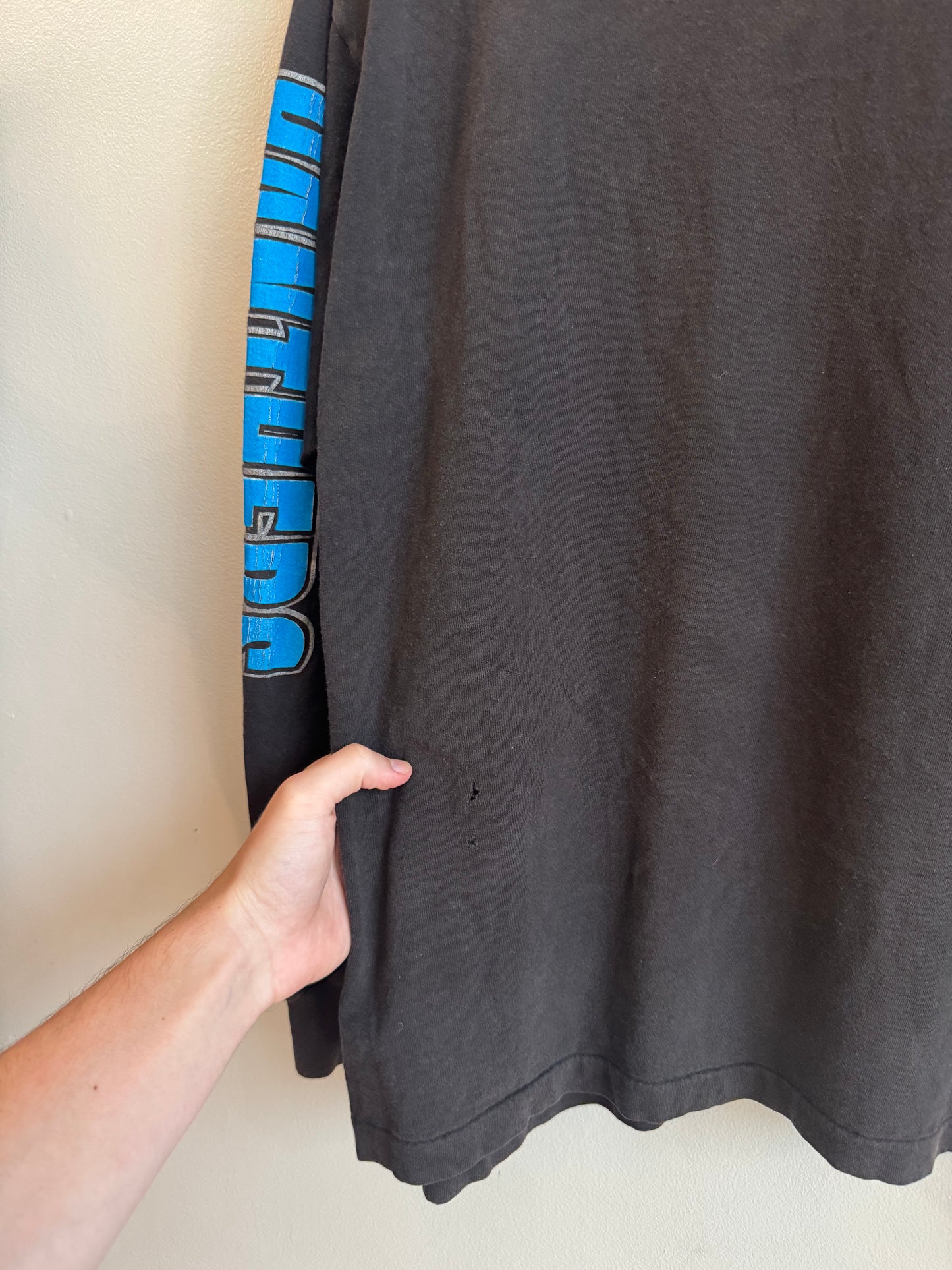 1996 Carolina Panthers True Fan Long Sleeve Shirt (L)