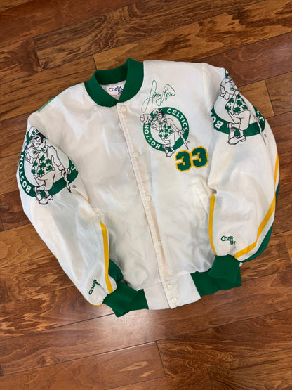 90s Larry Bird Boston Celtics Vintage Fanimation Jacket (M)