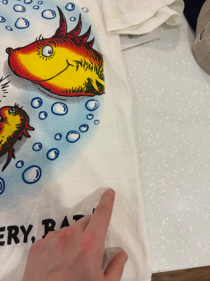 1990s Dr. Suess Fish Women's Tee (M)