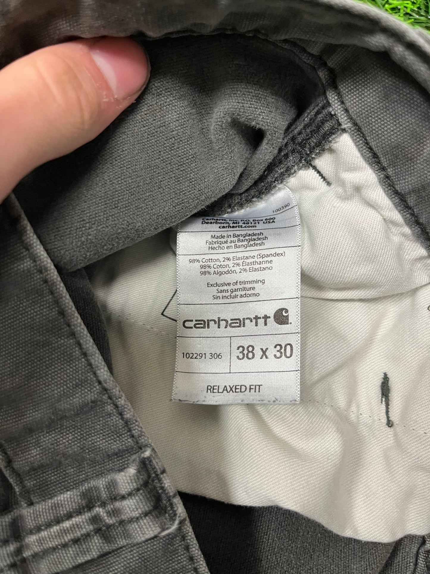 Faded Carhartt Carpenter Pants