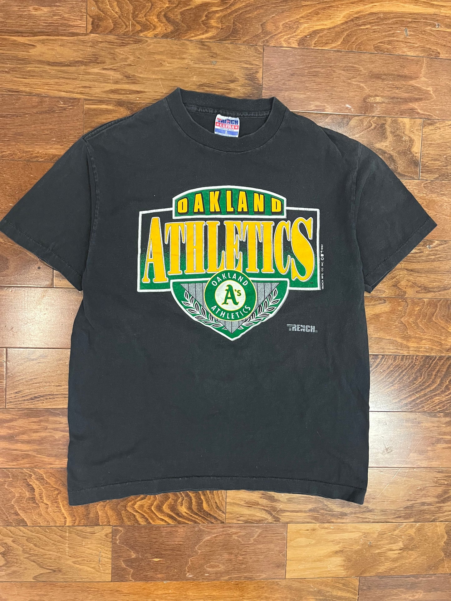 1992 Oakland Athletics Trench Tee (L)