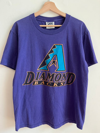 90s Arizona Diamondbacks Purple Lee MLB Tee (M)