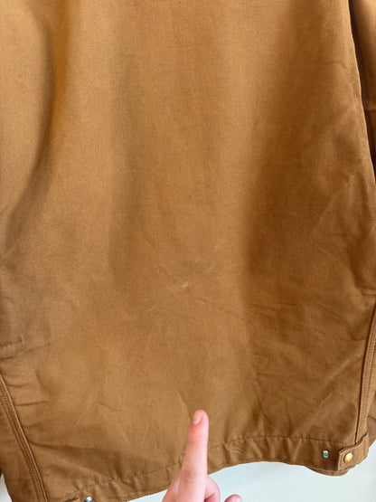2018 Carhartt Tan Detriot Essential Jacket (M)