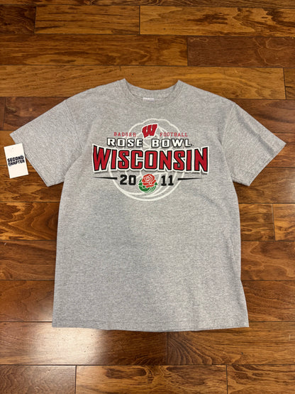 2011 Wisconsin Badgers Rose Bowl Tee (M)