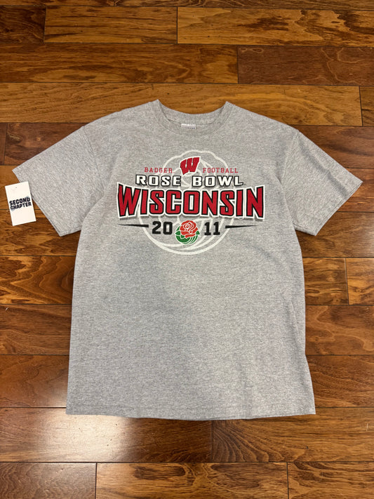 2011 Wisconsin Badgers Rose Bowl Tee (M)