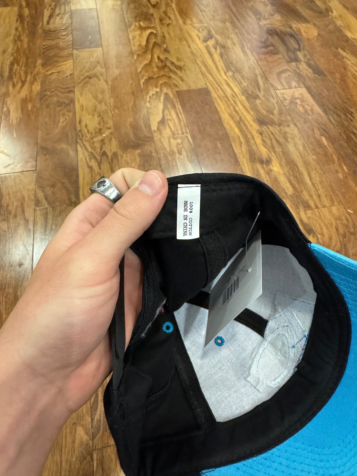90s Carolina Panthers Kerry Collins Hat (OS)