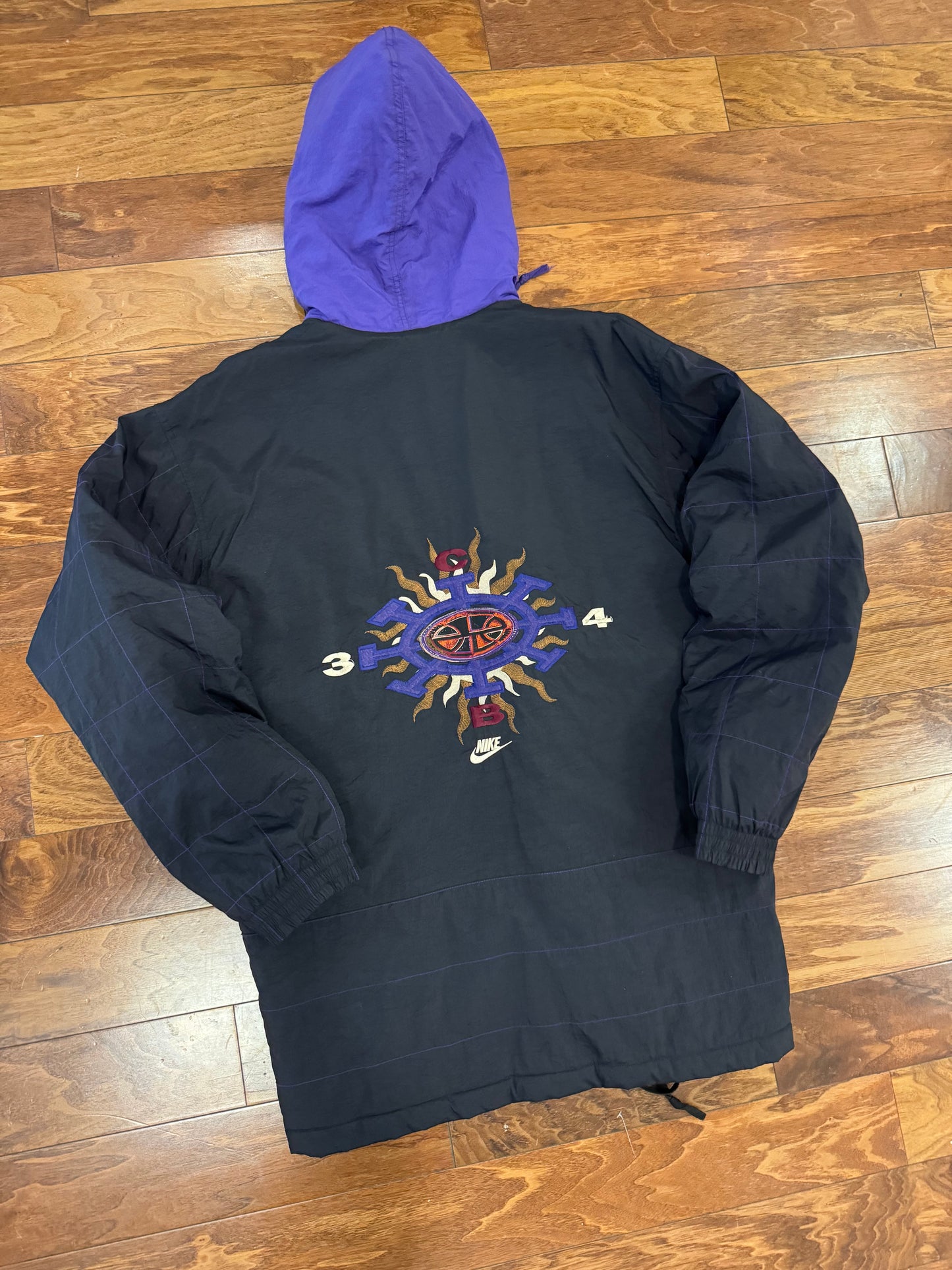 90s Phoenix Suns Charles Barkley Nike Force Parka Puffer Jacket (M)