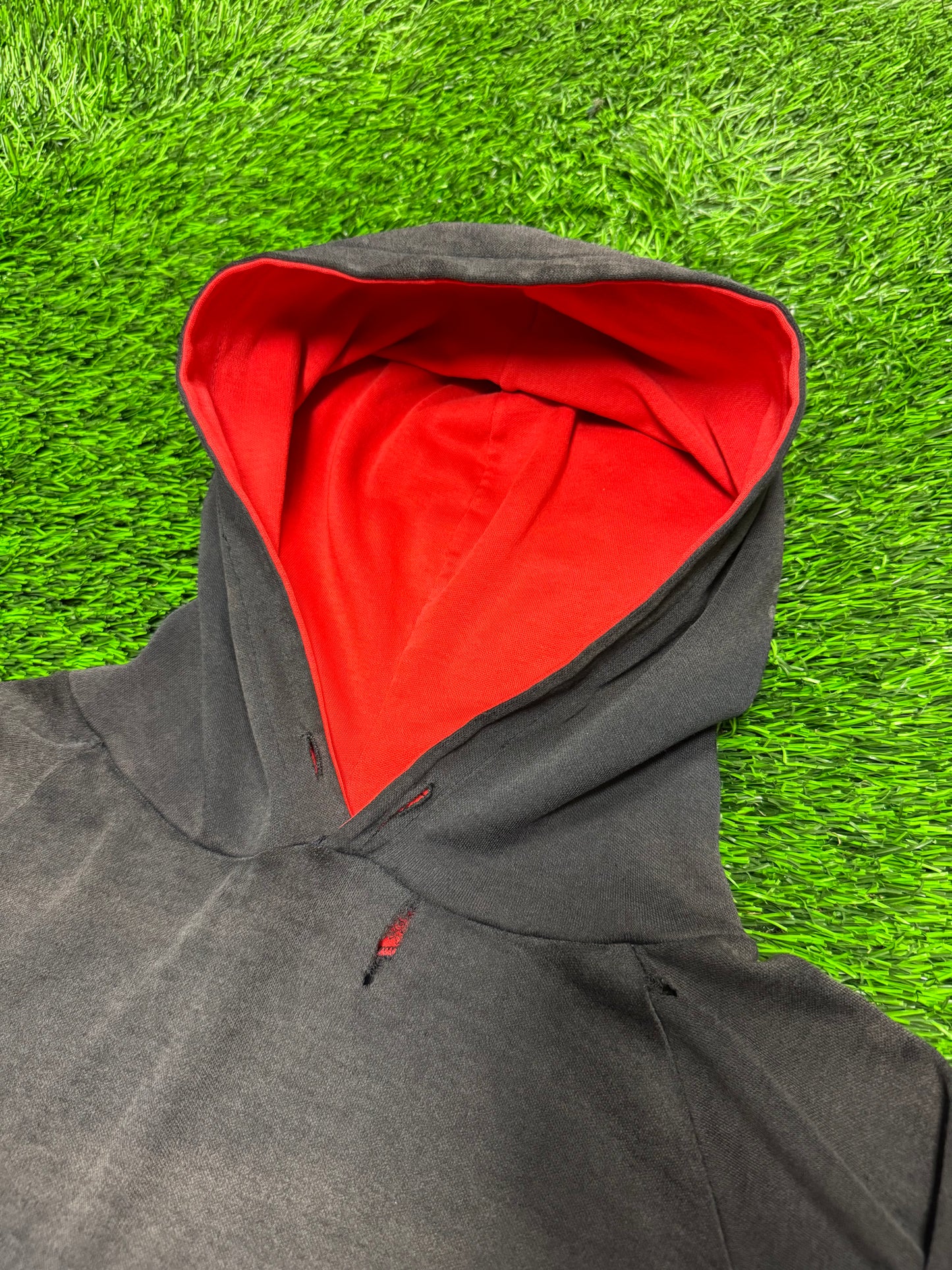 70s Harley Davidson Vintage Faded Distressed Grail Hoodie (M)