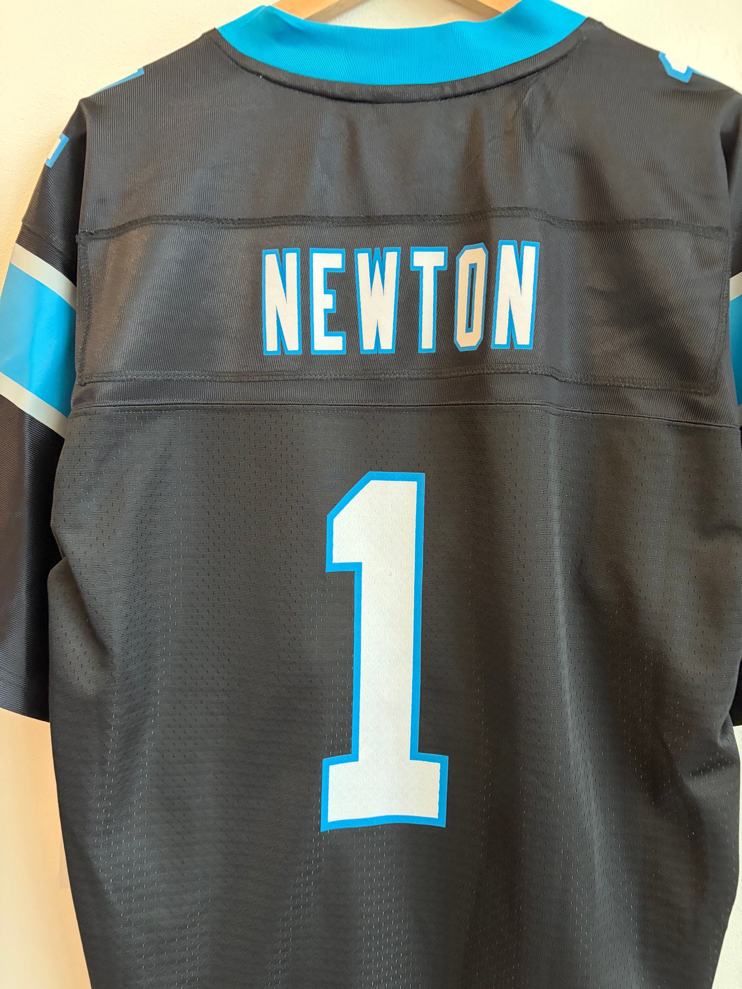 2010s Carolina Panthers Cam Newton Home Pro Line Jersey (M)