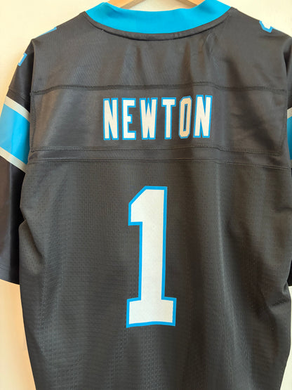 2010s Carolina Panthers Cam Newton Home Pro Line Jersey (M)