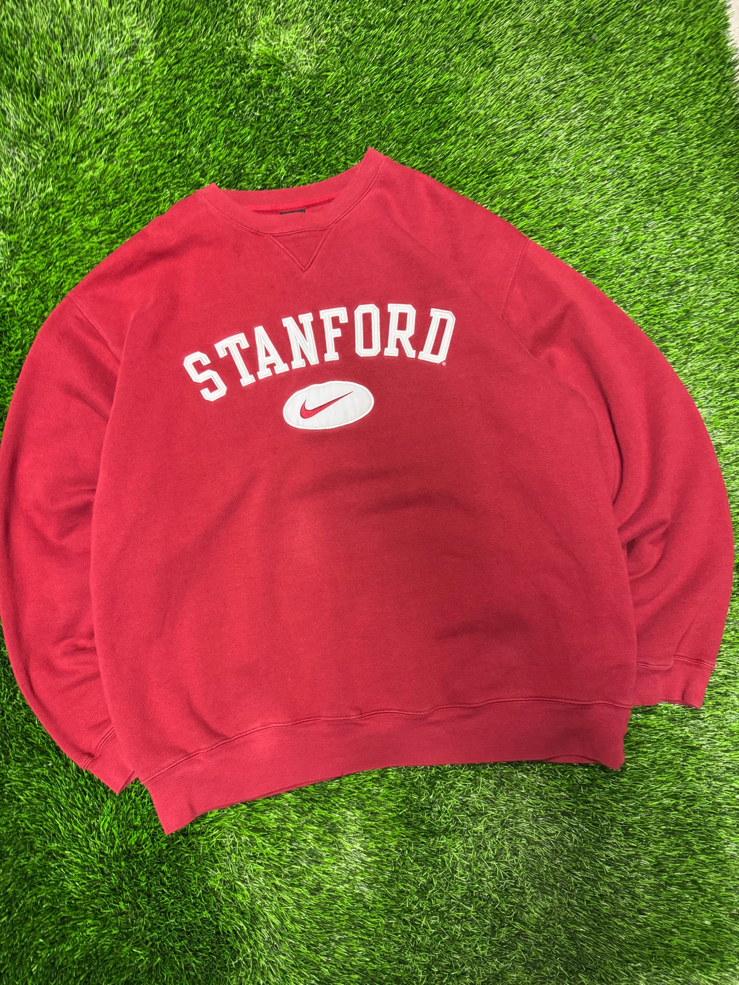 00s Stanford University Vintage Nike Center Swoosh Crewneck (XXL)