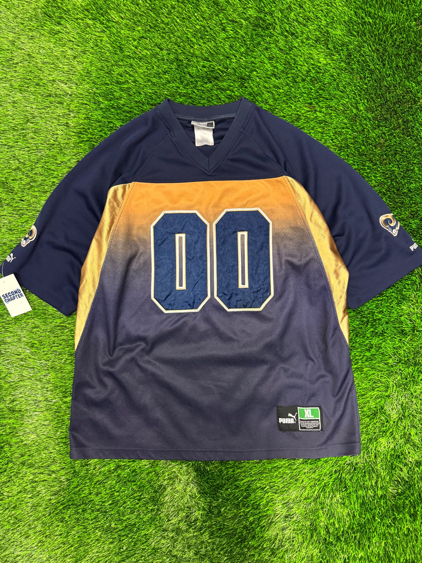 90s St Louis Rams Promo Puma #00 Jersey (XL)