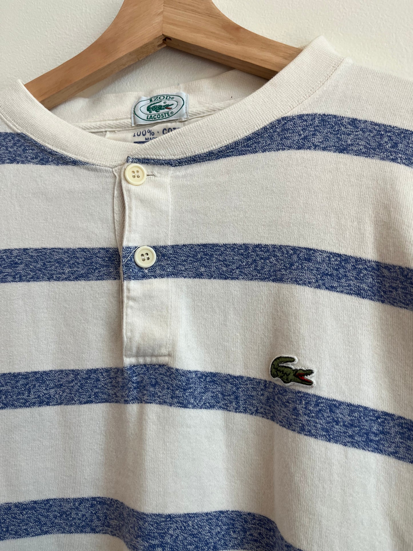 90s Lacoste x IZOD Striped Shirt (XL)