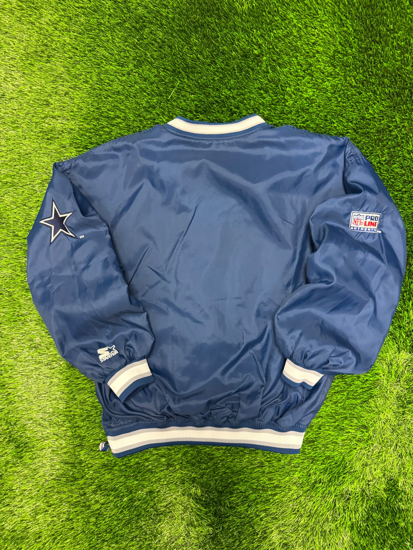 90s Dallas Cowboys Starter Spell Out Windbreaker (XL)