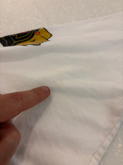 90s Chicago Blackhawks Salem 1/4th Sleeve Shirt (Youth L/XL)