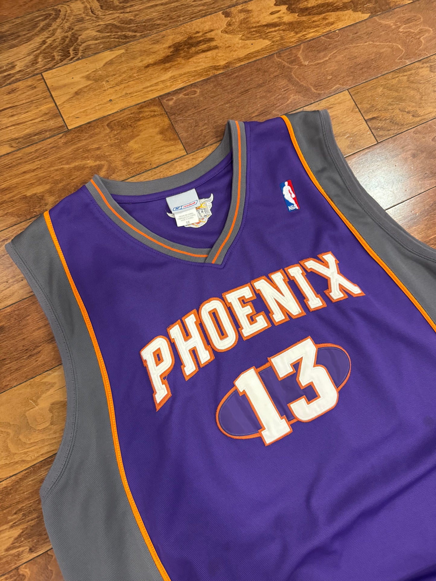 00s Phoenix Suns Steve Nash #13 Reebok NBA Jersey (XXXL)