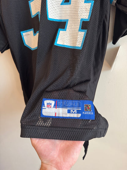 00s Carolina Panthers Deangelo Williams Reebok Home Jersey (M)