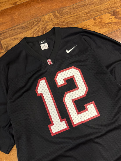 00s Stanford Andrew Luck #12 Nike Jersey (L)