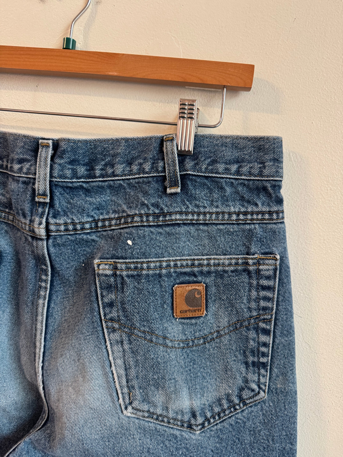 2007 Carhartt Faded Blue Shorts (36)