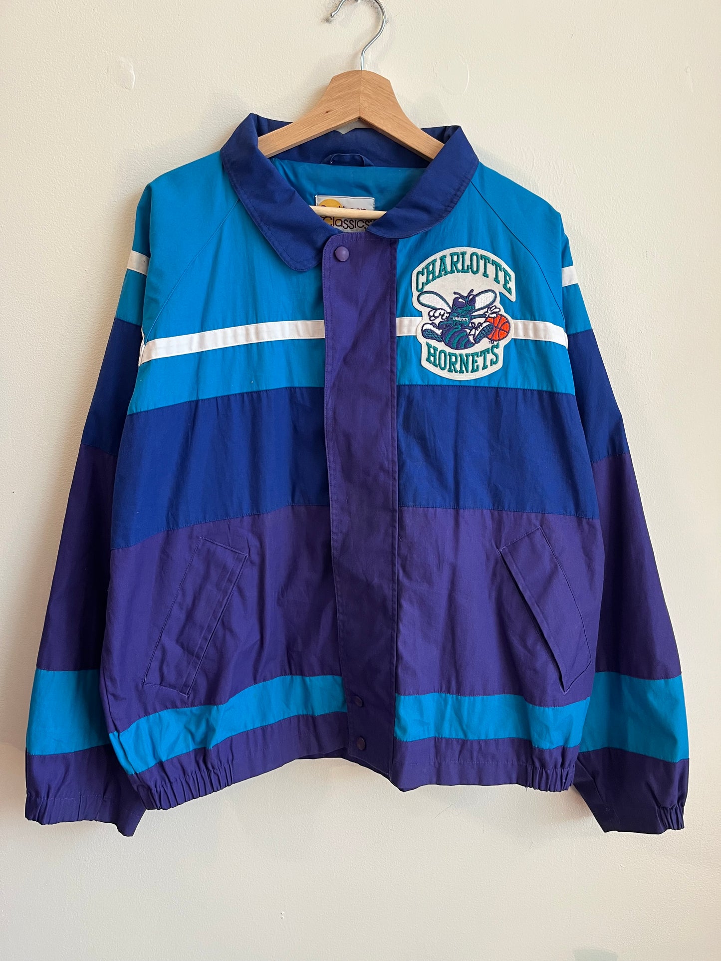 90s Charlotte Hornets Southern Classics Jacket (L)