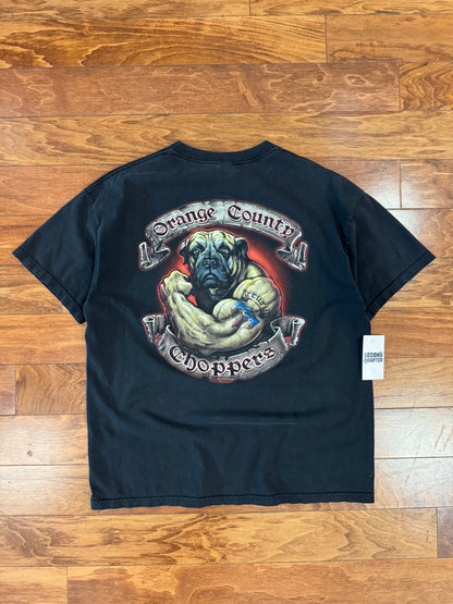 00s Orange County Choppers NY Pug Graphic Tee (XL)