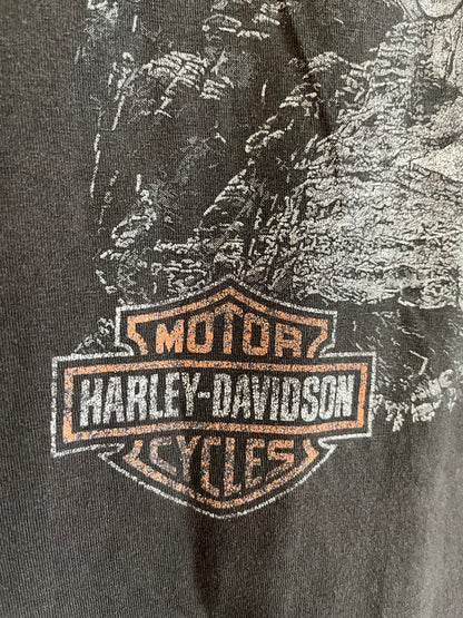 2018 Harley Davidson Sturgis Rapid City Faded Pocket Tee (XXL)