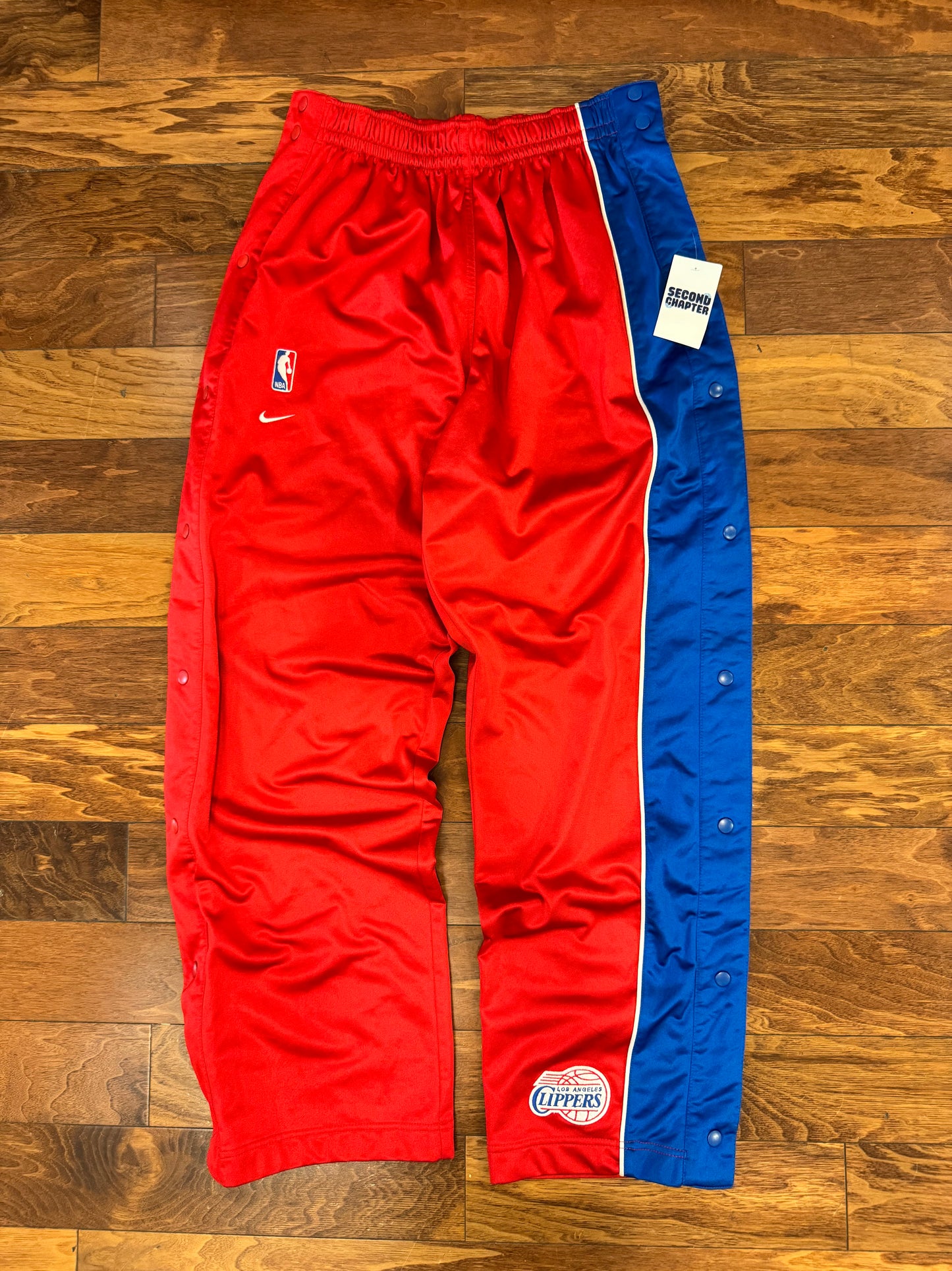 2003 LA Clippers Nike Team Breakaway Track Pants (XL)