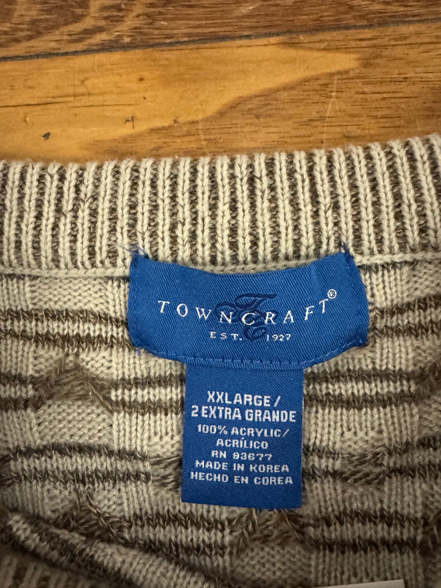 90s Towncraft Beigie Sweater (XXL)
