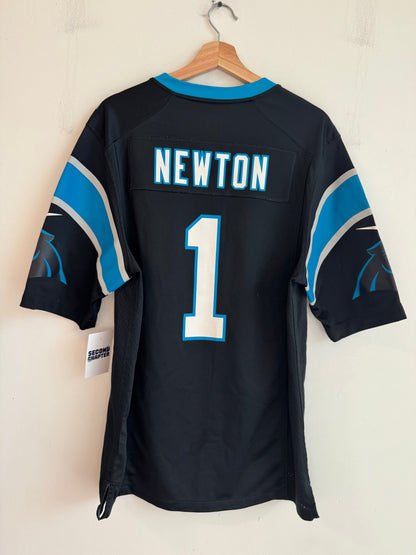 2010s Carolina Panthers Cam Newton Nike Home Jersey (M)