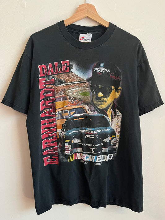 2000 Dale Earnhardt Nascar Schedule Tee (L)