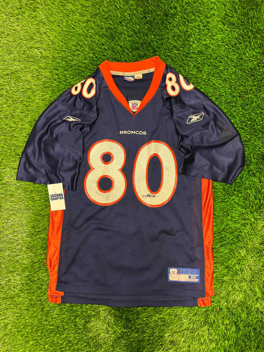 Denver Broncos Rod Smith #80 Reebok Jersey (M)