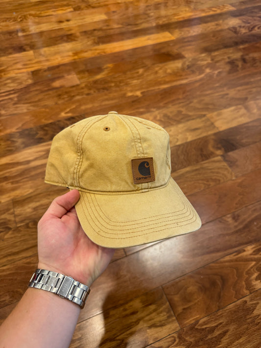 00s Carhartt Faded Tan Essential Hat (OS)
