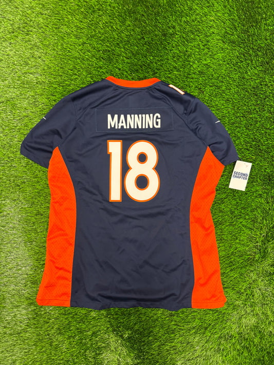 Denver Broncos Peyton Manning #18 Women's Nike Jersey (Women's XXL)