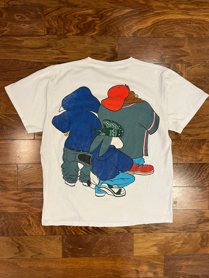 1993 Looney Tunes Bugs, Taz, & Sylvester Hip Hop Tee (L)