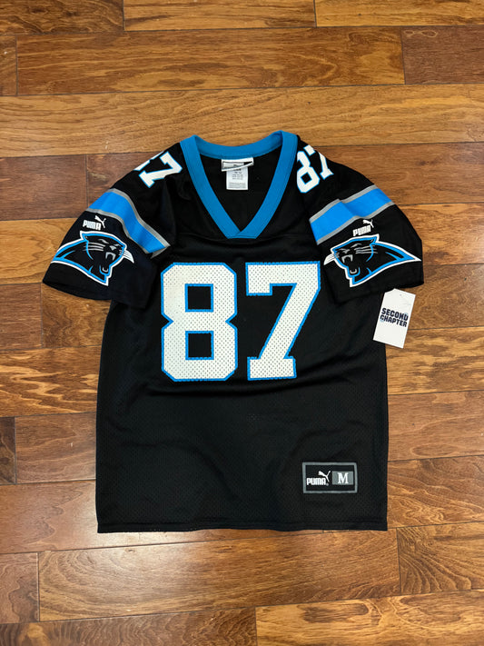 00s Carolina Panthers Muhsin Muhammed Puma Home Jersey (Youth M)