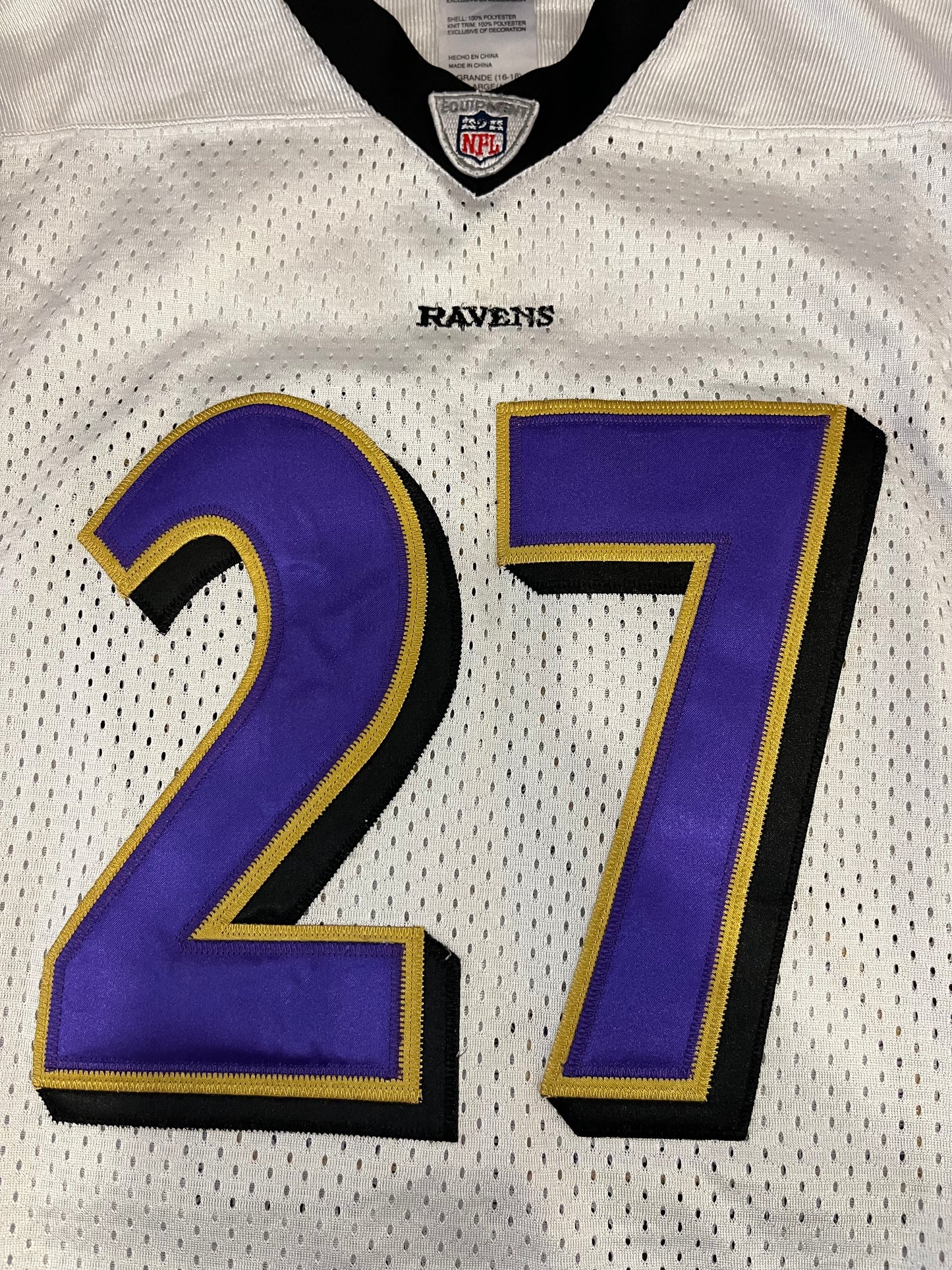 00s Baltimore Ravens Ray Rice Stitched Jersey (Youth XL)