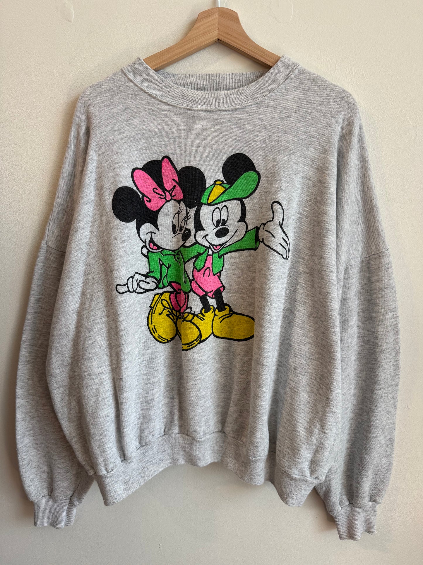 90s Minne & Mickey Graphic Disney Crewneck (XXL)