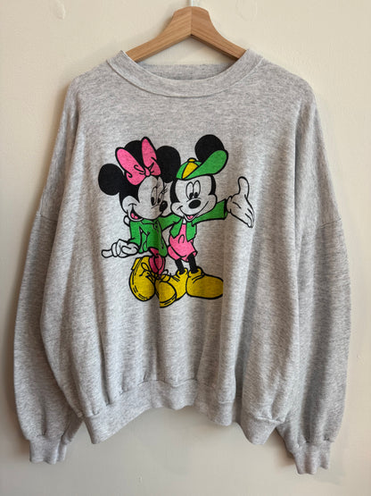 90s Minne & Mickey Graphic Disney Crewneck (XXL)
