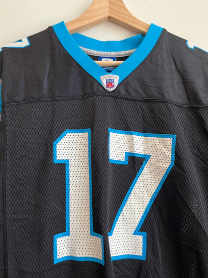 00s Carolina Panthers Jake Delhomme Reebok Jersey (Youth L)