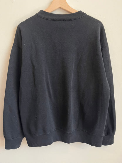 1993 Carolina Panthers Nutmeg Big Face NFL Crewneck (M)