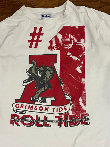 1992 Alabama Crimson Tide Football Tee (XL)