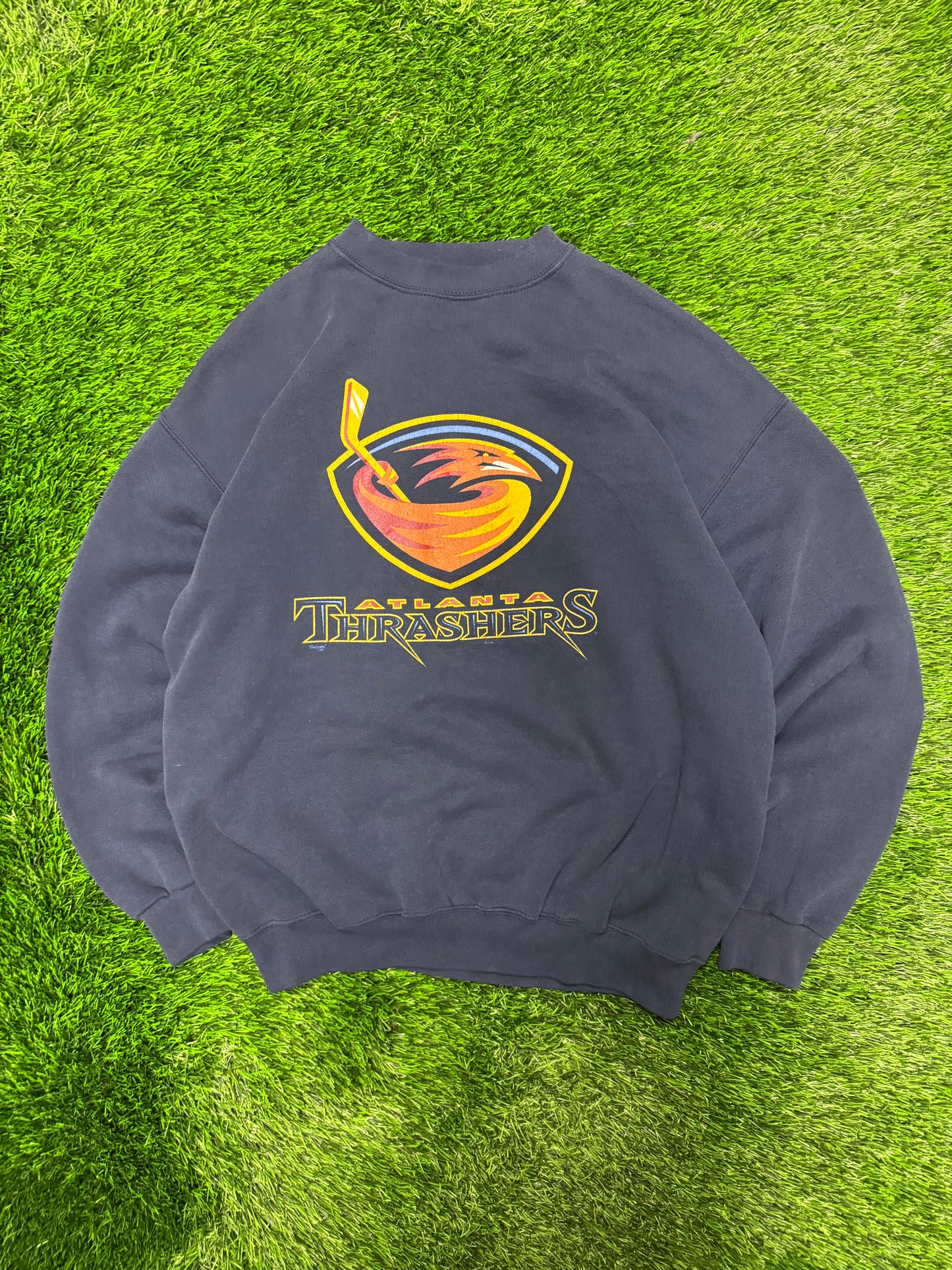 90s Atlanta Thrashers Vintage NHL Majestic Crewneck (L)