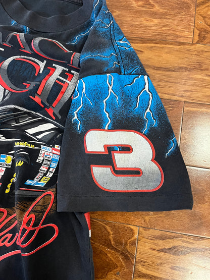 90s "The Black Knight" Nascar AOP Tee (L)