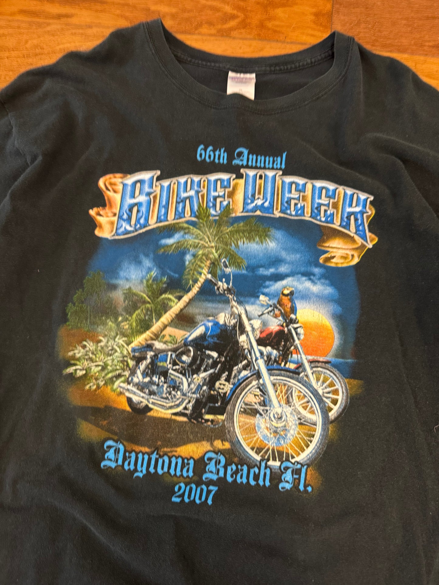 2007 Bike Week Daytona Black Tee (XL)