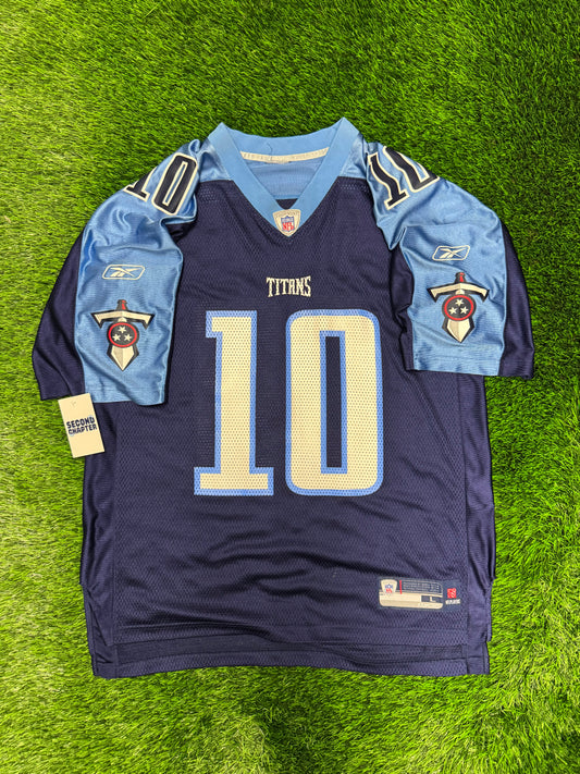 Tennessee Titans Vince Young #10 Reebok Jersey (L)