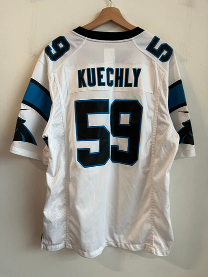2016 Carolina Panthers Luke Kuechly Nike Away Jersey (L)